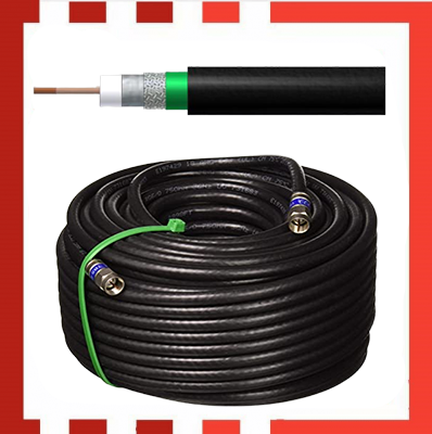 ABS Coaxial Cable Product Type: T6TQP77-V (CATV) Black